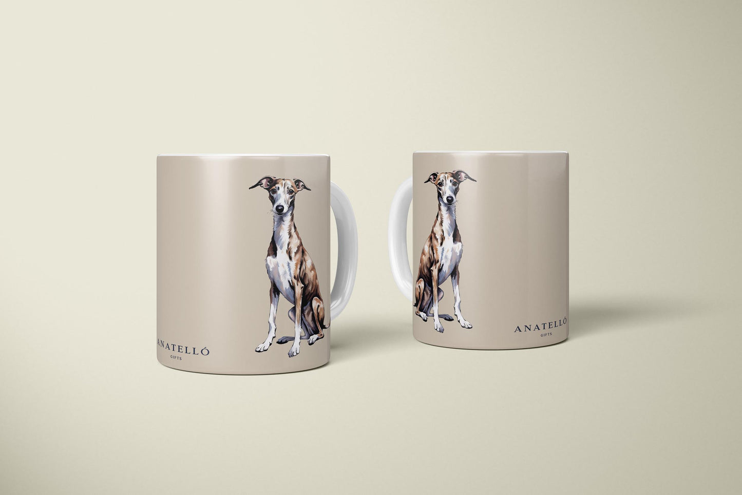 Greyhound/Whippet Coffee Mug - 11oz Ceramic Mug