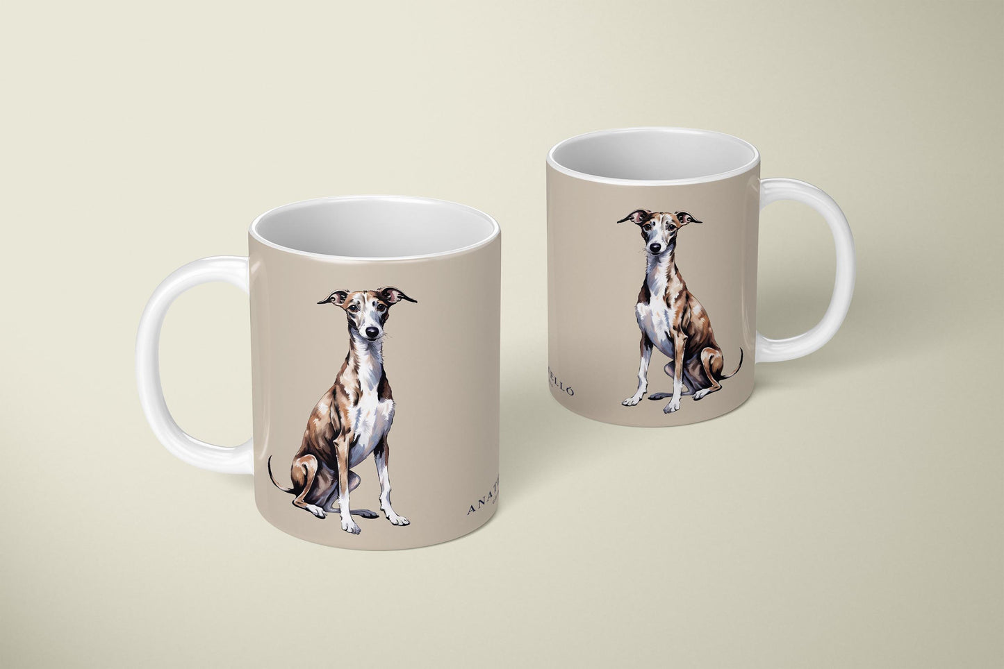 Greyhound/Whippet Coffee Mug - 11oz Ceramic Mug