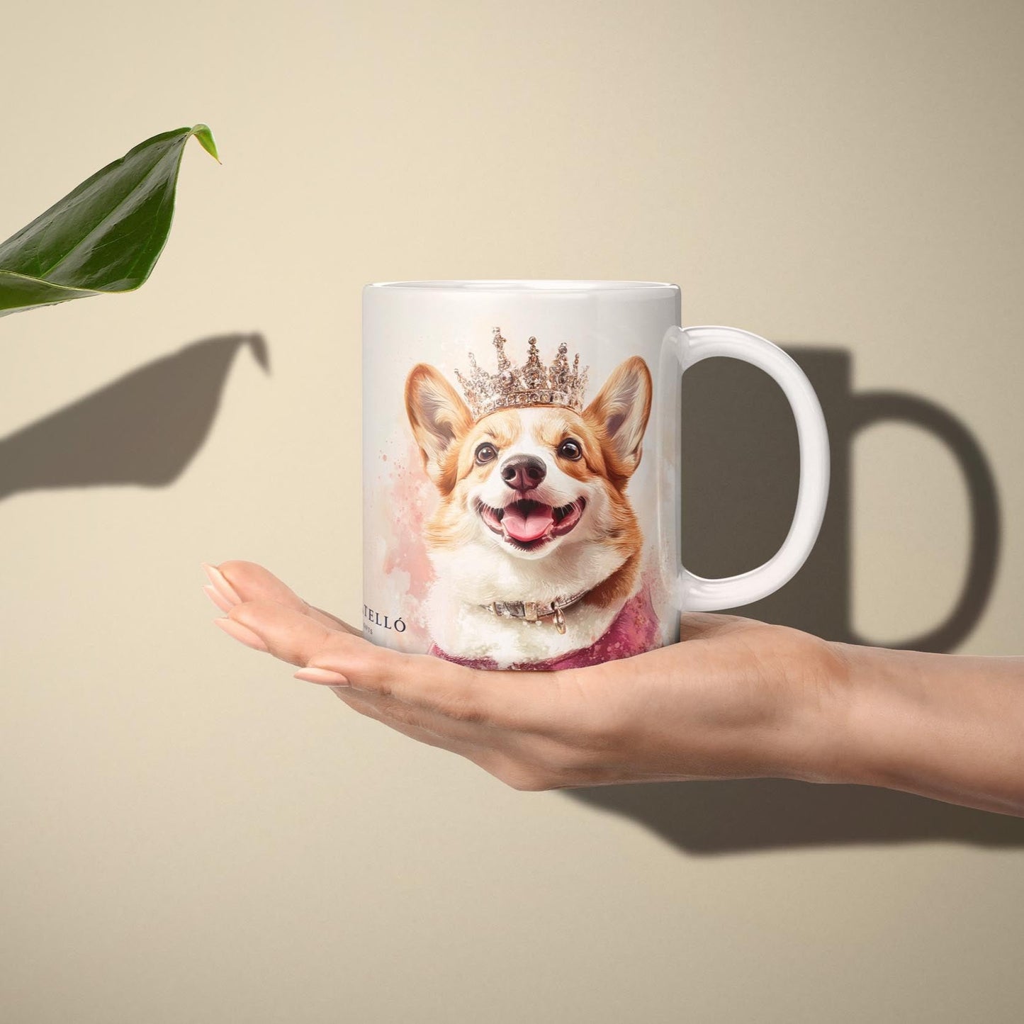 Princess Corgi Coffee Mug - 11oz Ceramic Mug