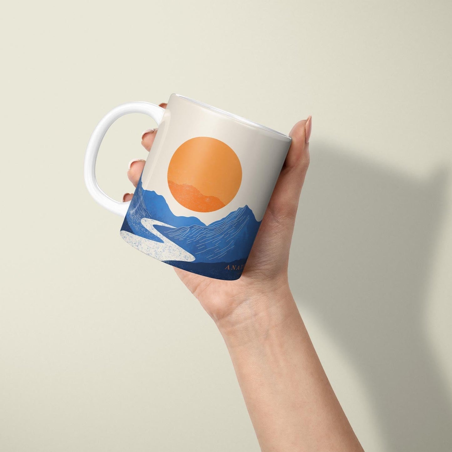 Blue Mountain Sun Coffee Mug