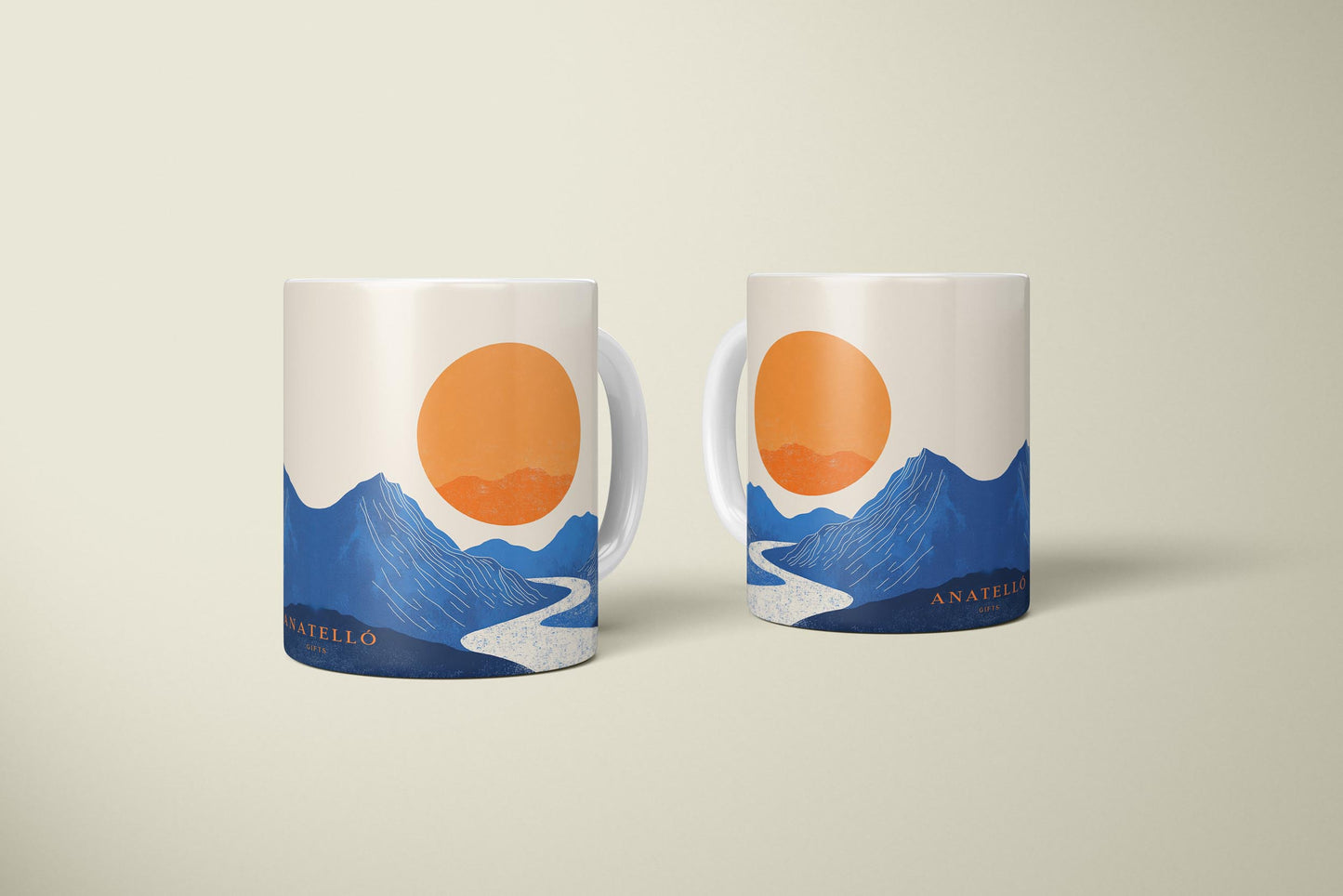 Blue Mountain Sun Coffee Mug