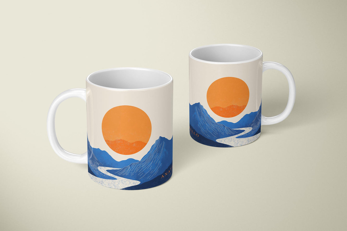 Blue Mountain Sun Coffee Mug