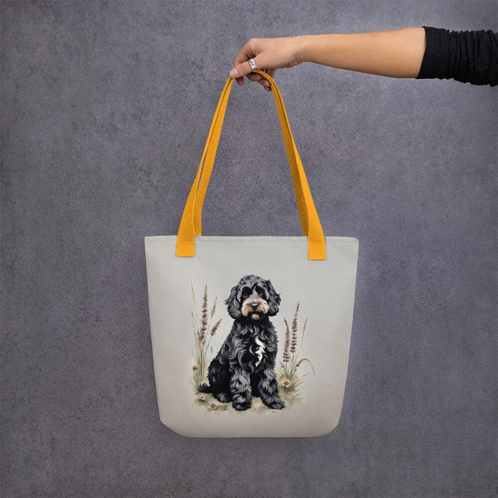 Tote Bag Shopping bag with cute animal on the front