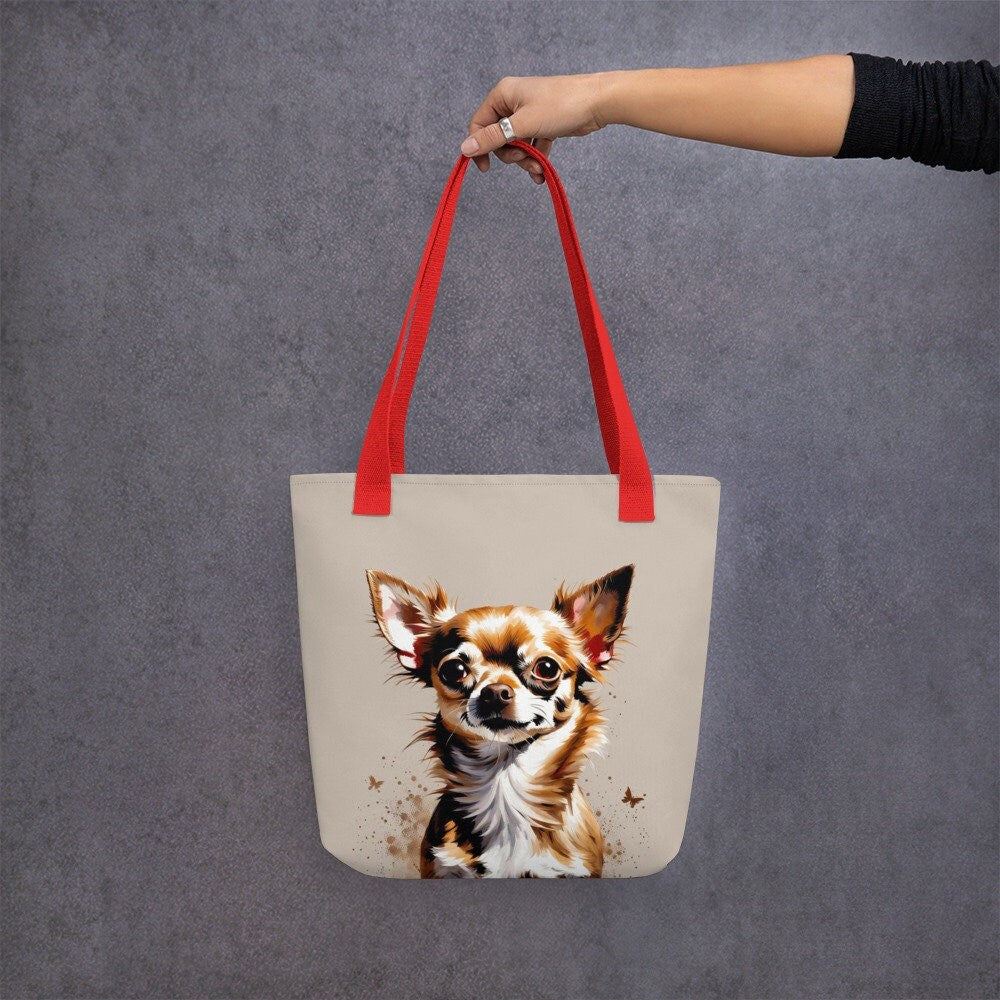 Tote Bag Shopping bag with cute animal on the front