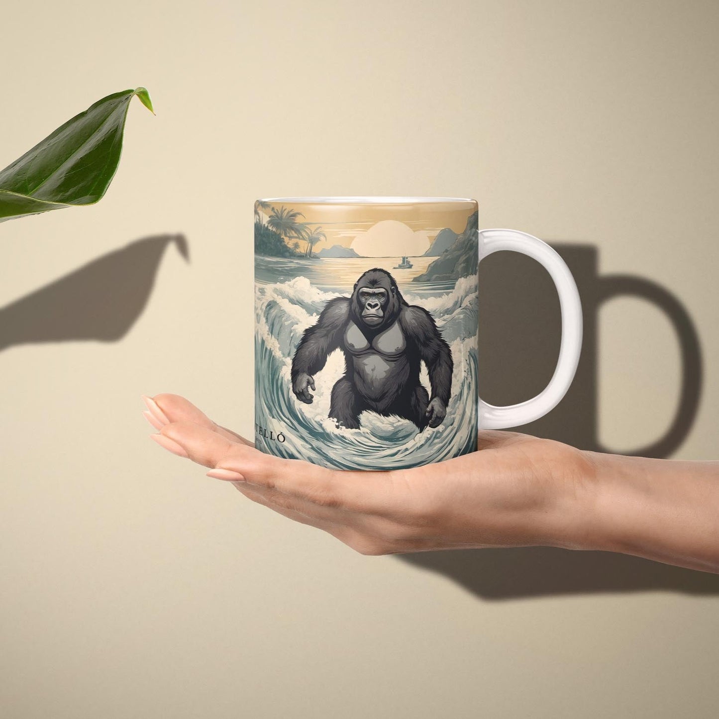 Gorilla Apocalypse Mug - 11oz Ceramic Mug