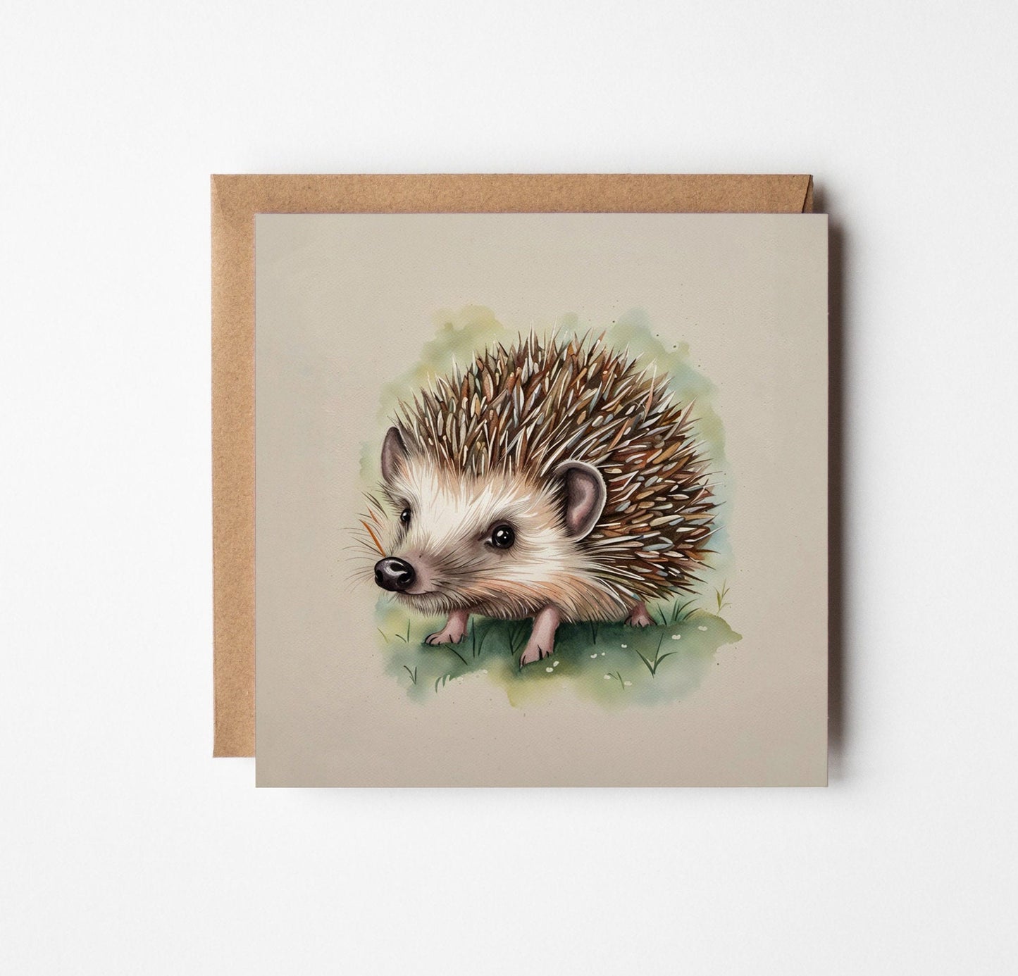 Cute little Hedgehog card