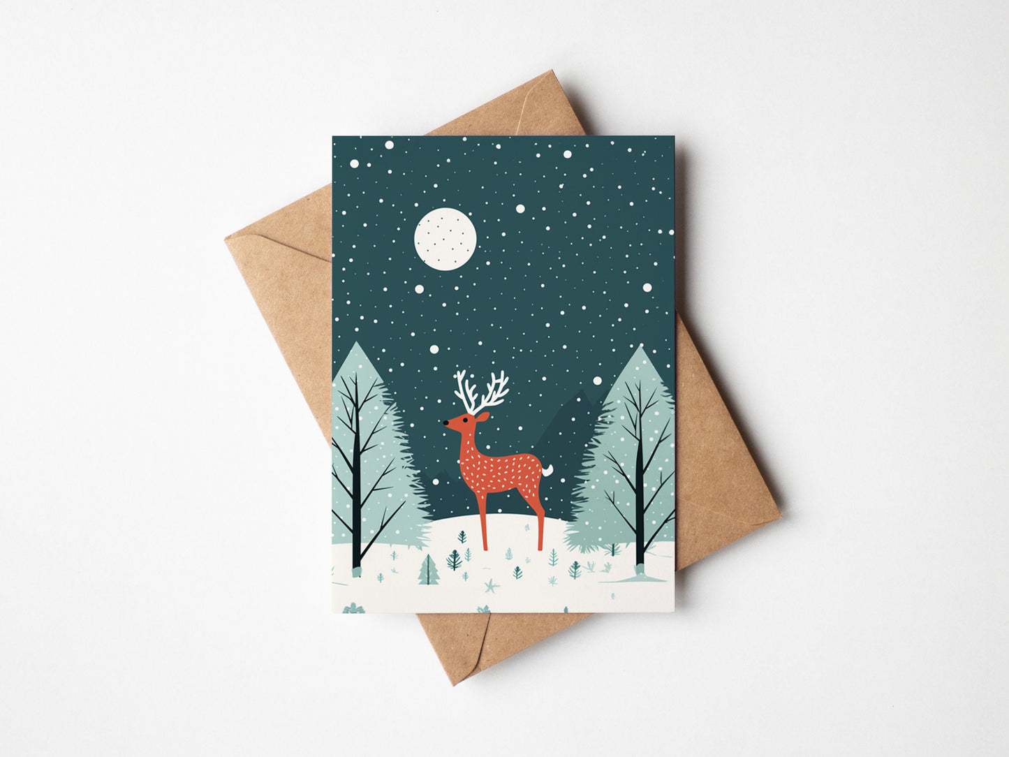 Scandi Minimalist christmas Card